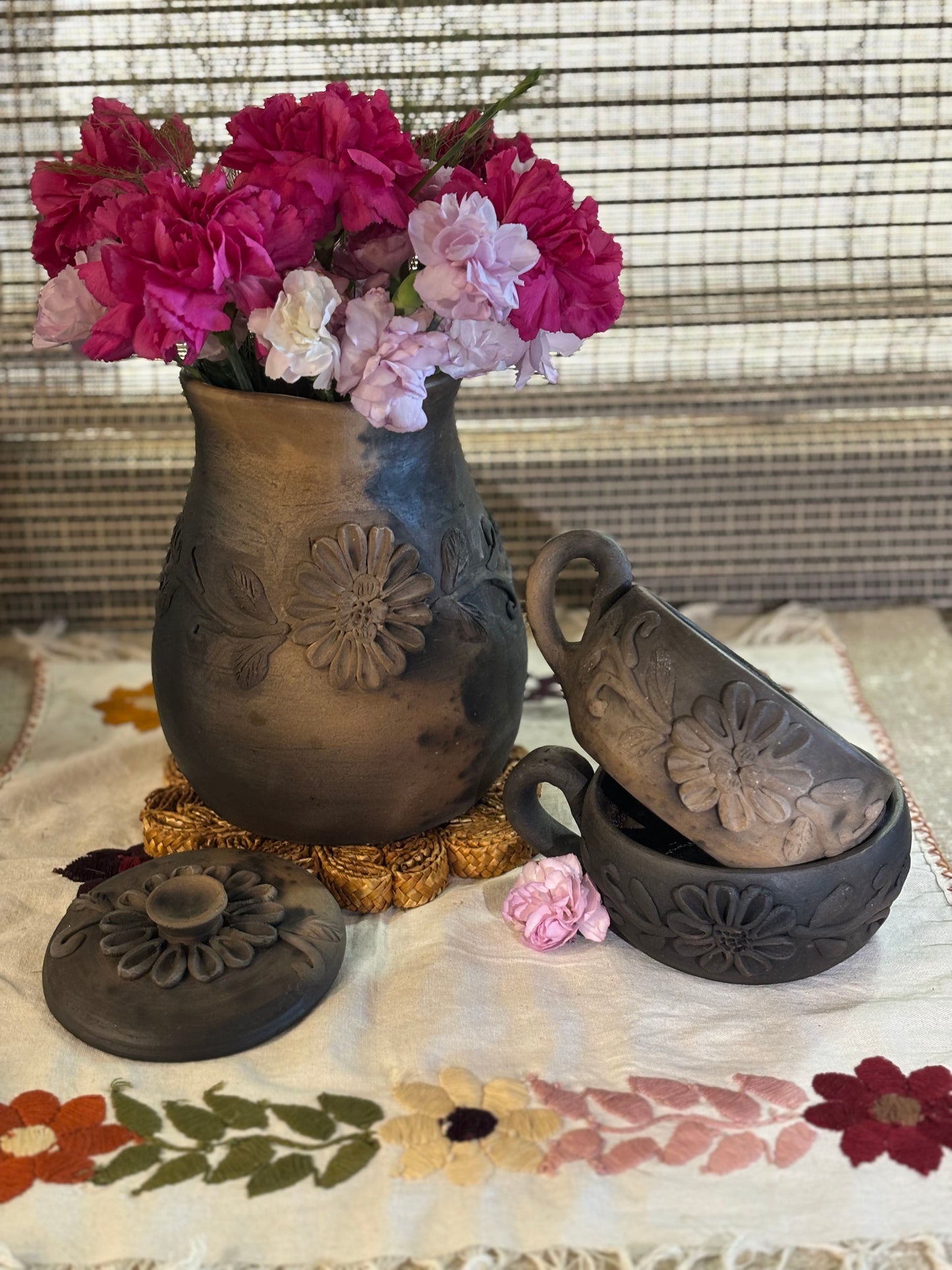 Flores de Gardenia Tetera