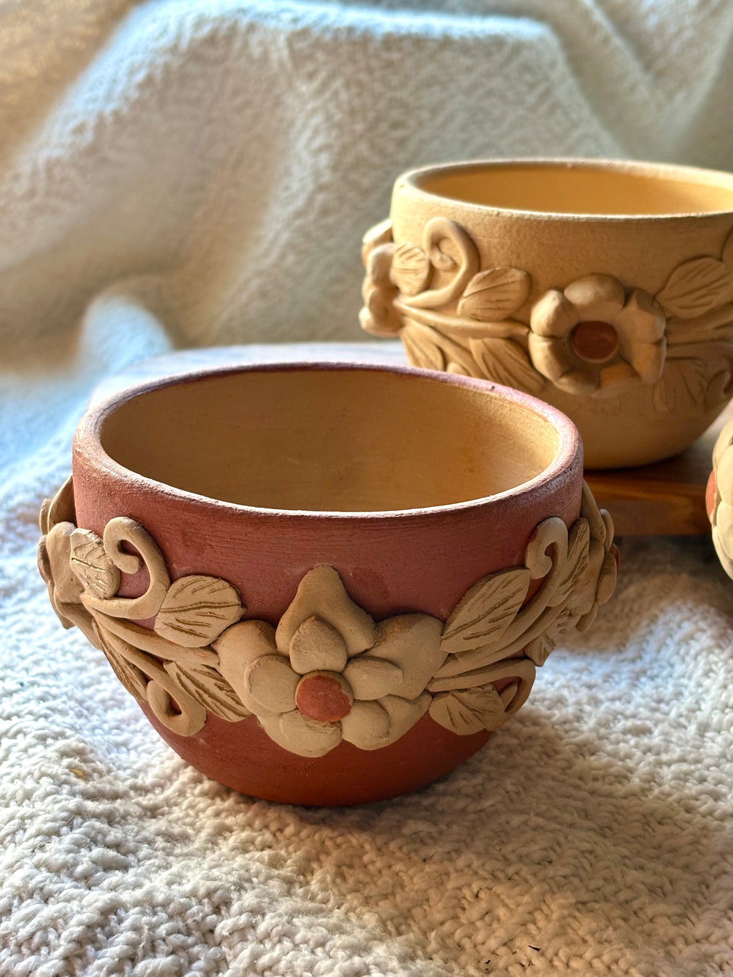 Tazones Bordados