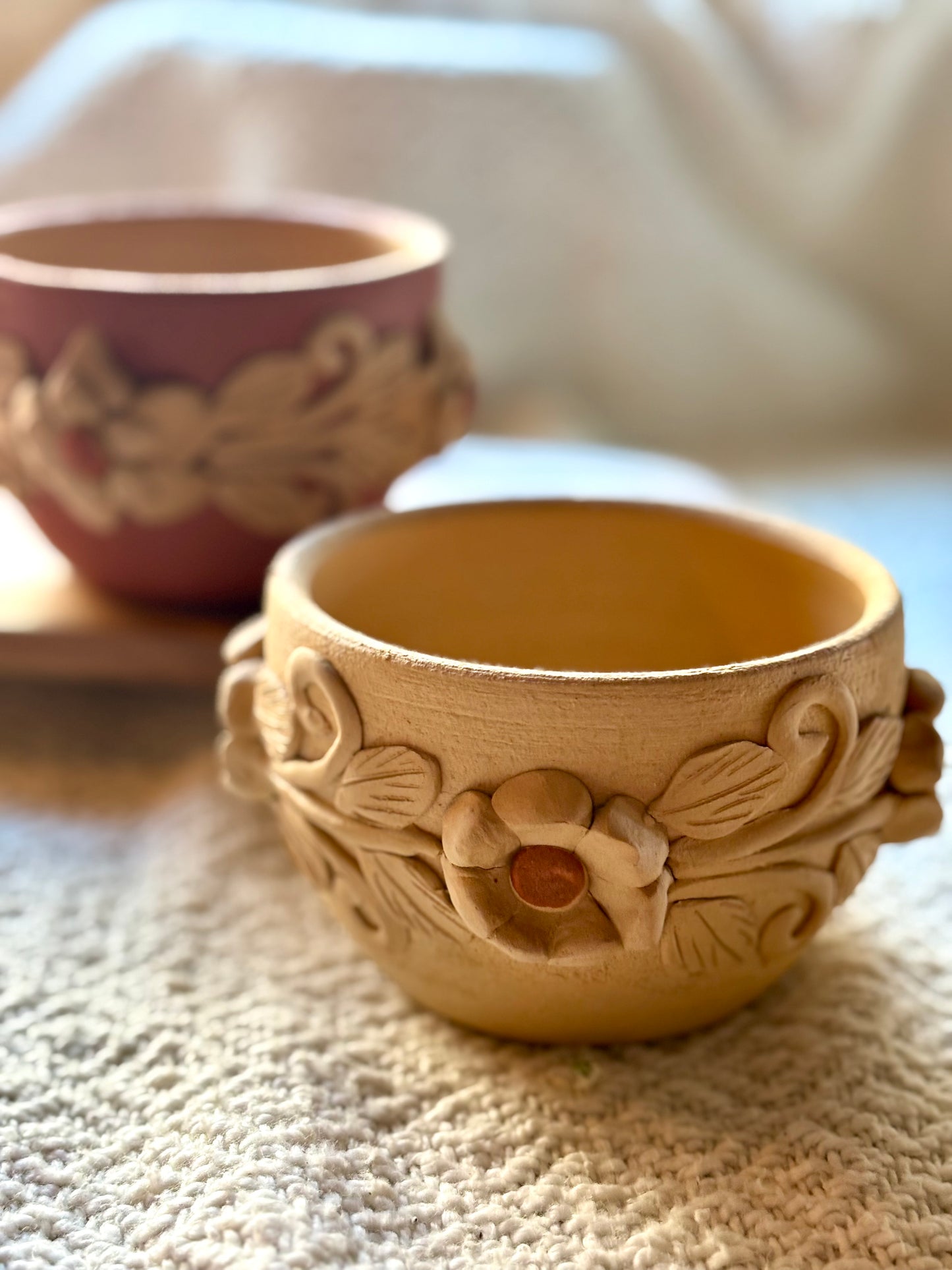 Tazones Bordados