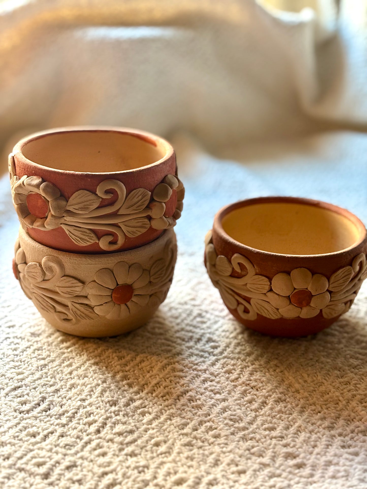 Tazones Bordados