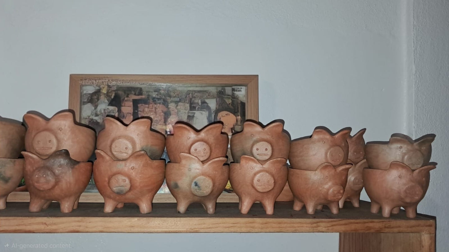 Barro Mixe ~ Piggy Bowl