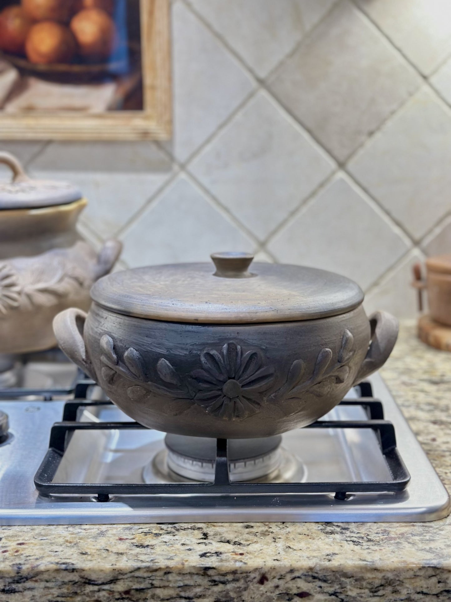 Cazuela ~ Flores de Gardenia