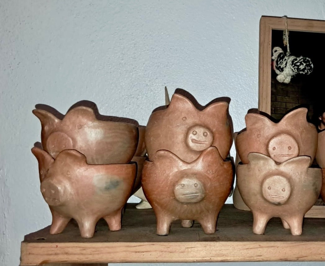 Barro Mixe ~ Piggy Bowl