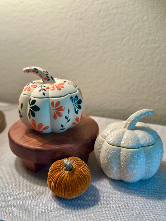 Pumpkins ~ Candle