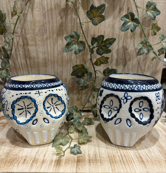 Blue Calavera Mug