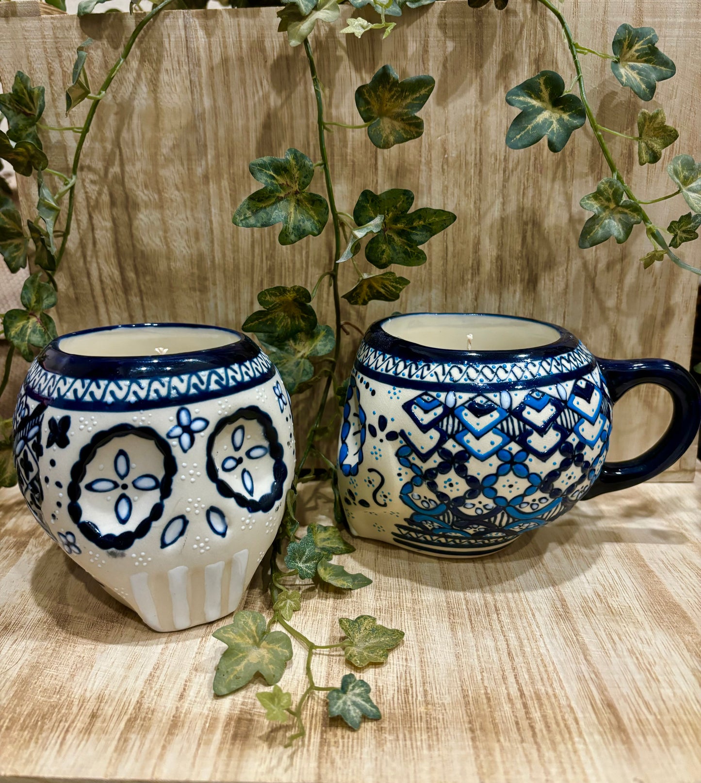 Blue Calavera Mug