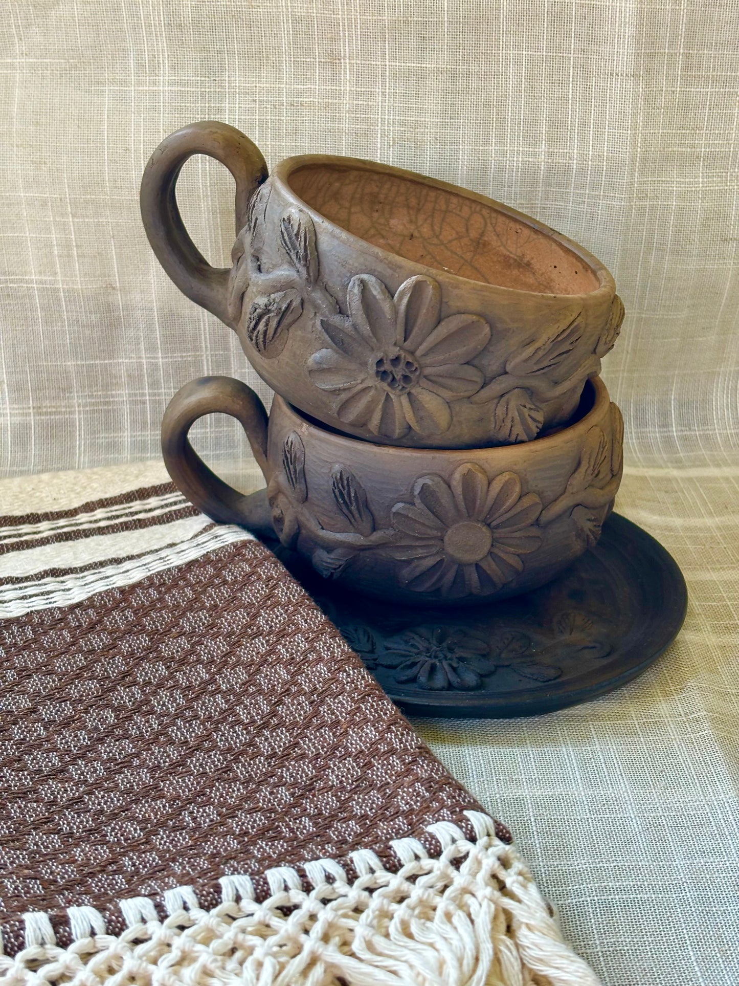 Flores de Gardenia ~ Tazas