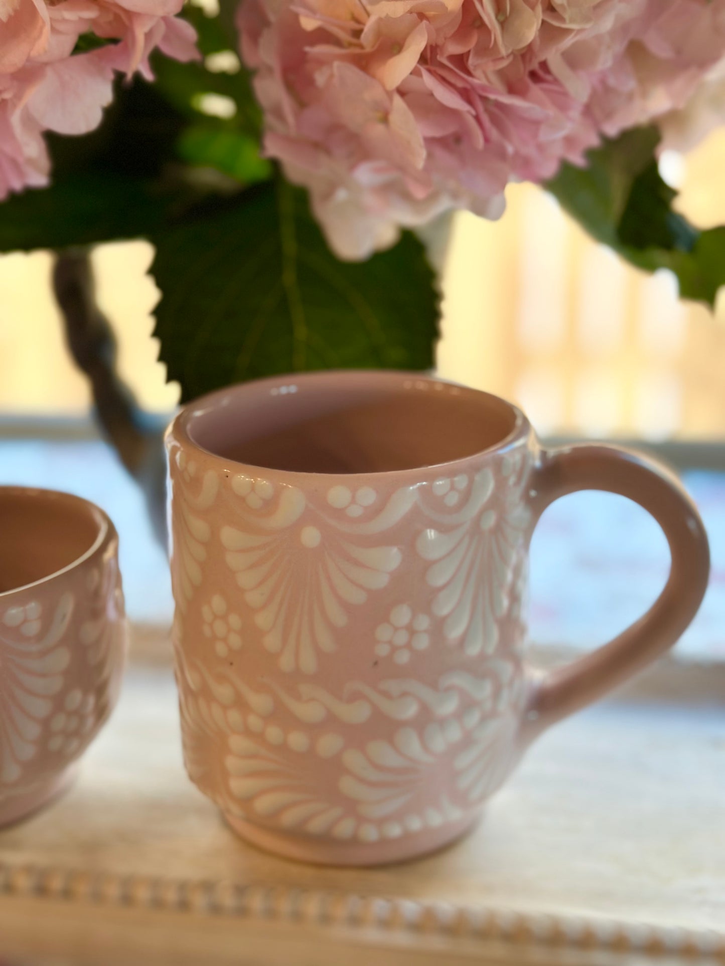 Talavera Mugs in pastel