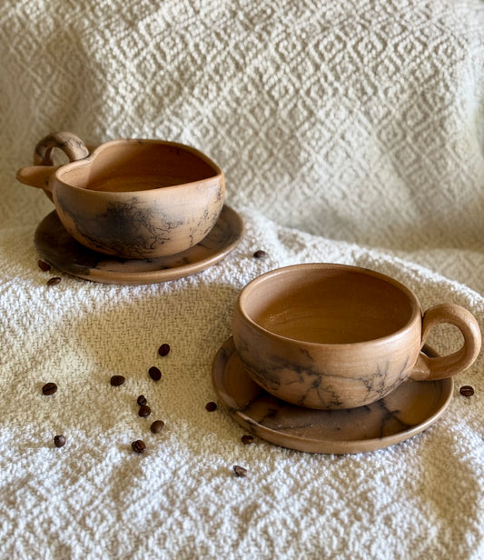 Taza Oaxaca con plato